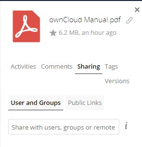 Compartir archivos en la nube